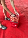 Bouldering Chalk Bag 100% Climbing Red