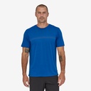 Cap Cool Merino Graphic Shirt Heren Fitz Roy Fader/Alpine Blue