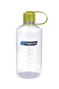 Drinking Bottle Narrow-Mouth 1L Clear W/Green Clos
