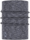 Heavyweight Merino Wool Neckwarmer Fog Grey Multi Stripes