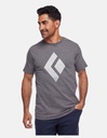 Men's SS Chalked Up Tee Charcoal Heather