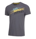 Stripe Evo T-Shirt Heren Carbon/Moss